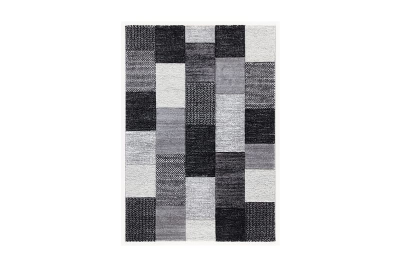 Ryamatta Ray A 160x230 cm Grå/Svart - Ryamatta