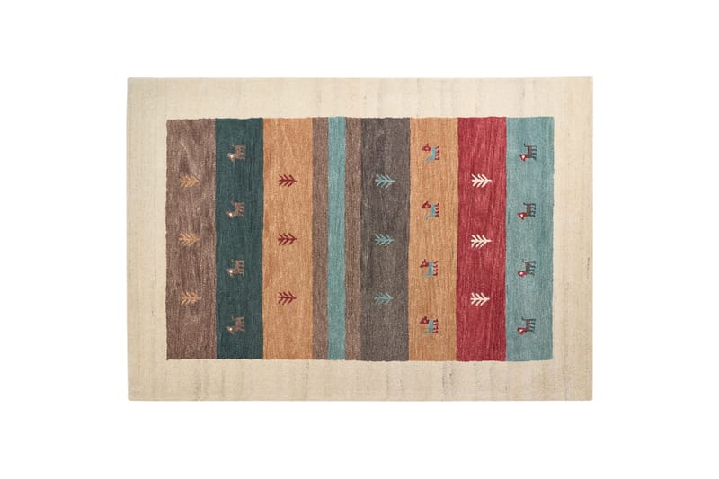 Ryamatta Sarilar 160x230 cm - Röd - Textil & mattor - Matta - Modern matta - Ryamatta