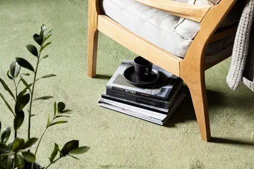 Satine Matta 160x230 cm Grön - Vm Carpet - Textil & mattor - Matta - Modern matta - Ryamatta