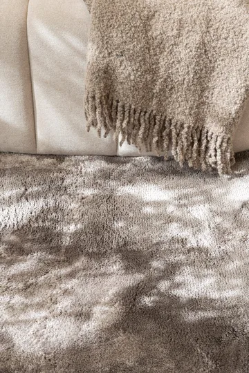 Cozy Ryamatta 110x160 cm Rektangulär - Grå - Textil & mattor - Matta - Modern matta - Ryamatta