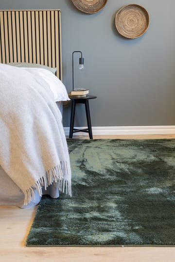 Cozy Ryamatta 110x160 cm Rektangulär - Grön - Textil & mattor - Matta - Modern matta - Ryamatta