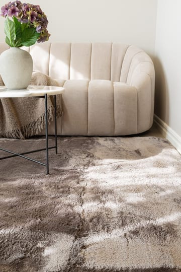 Cozy Ryamatta 133x190 cm Rektangulär - Grå - Textil & mattor - Matta - Modern matta - Ryamatta