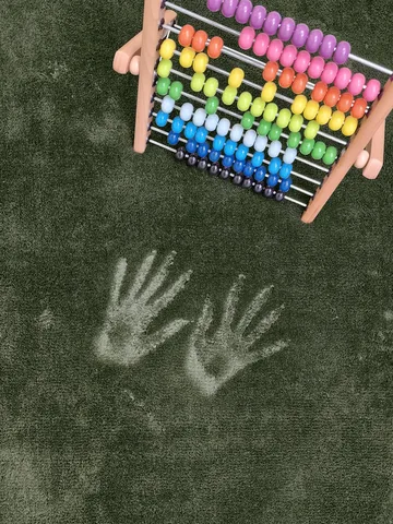 Cozy Ryamatta 133x190 cm Rektangulär - Grön - Textil & mattor - Matta - Modern matta - Ryamatta