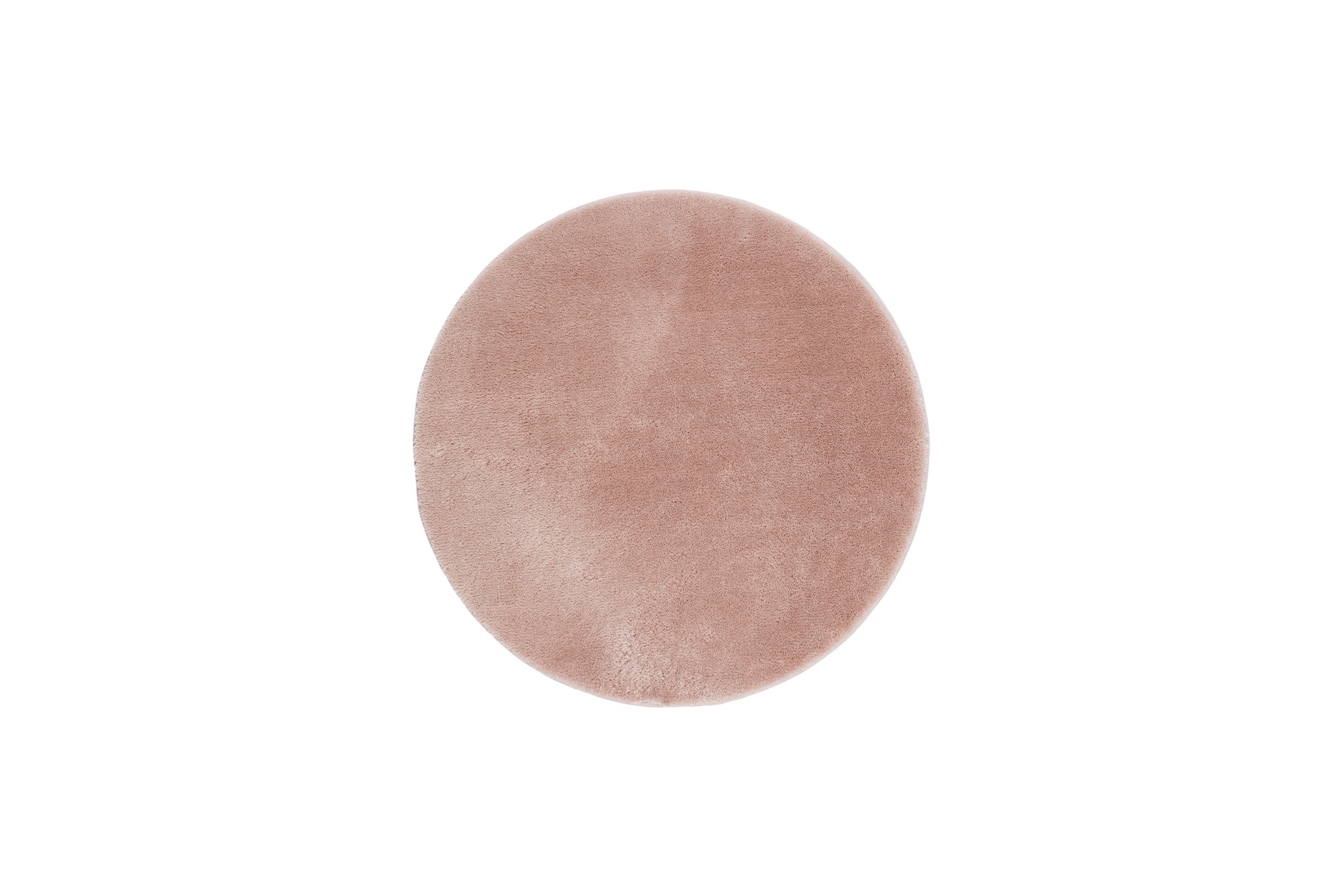 Cozy Ryamatta 200 cm Rund Rosa