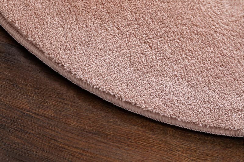 Cozy Ryamatta 200 cm Rund - Rosa - Textil & mattor - Matta - Modern matta - Ryamatta