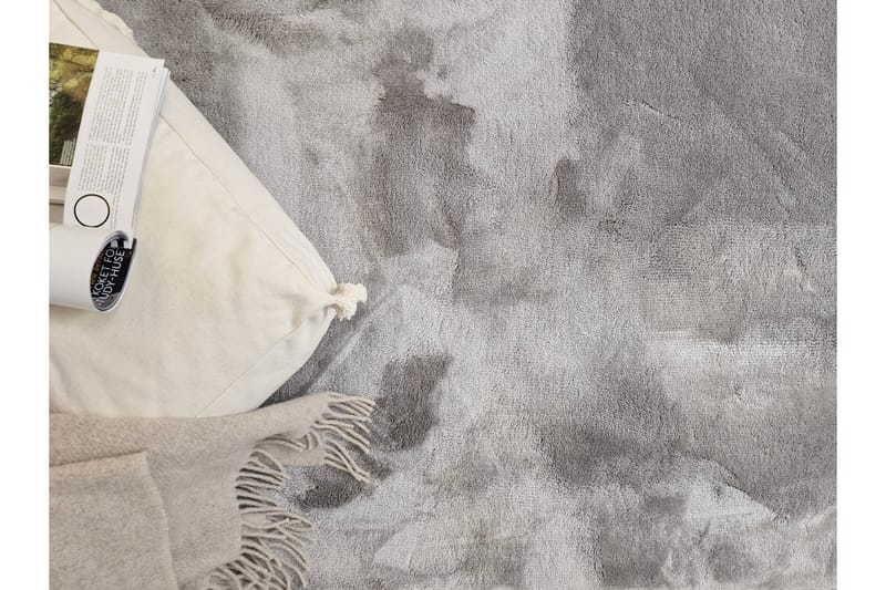Cozy Ryamatta 200 cm Rund - Silver - Textil & mattor - Matta - Modern matta - Ryamatta