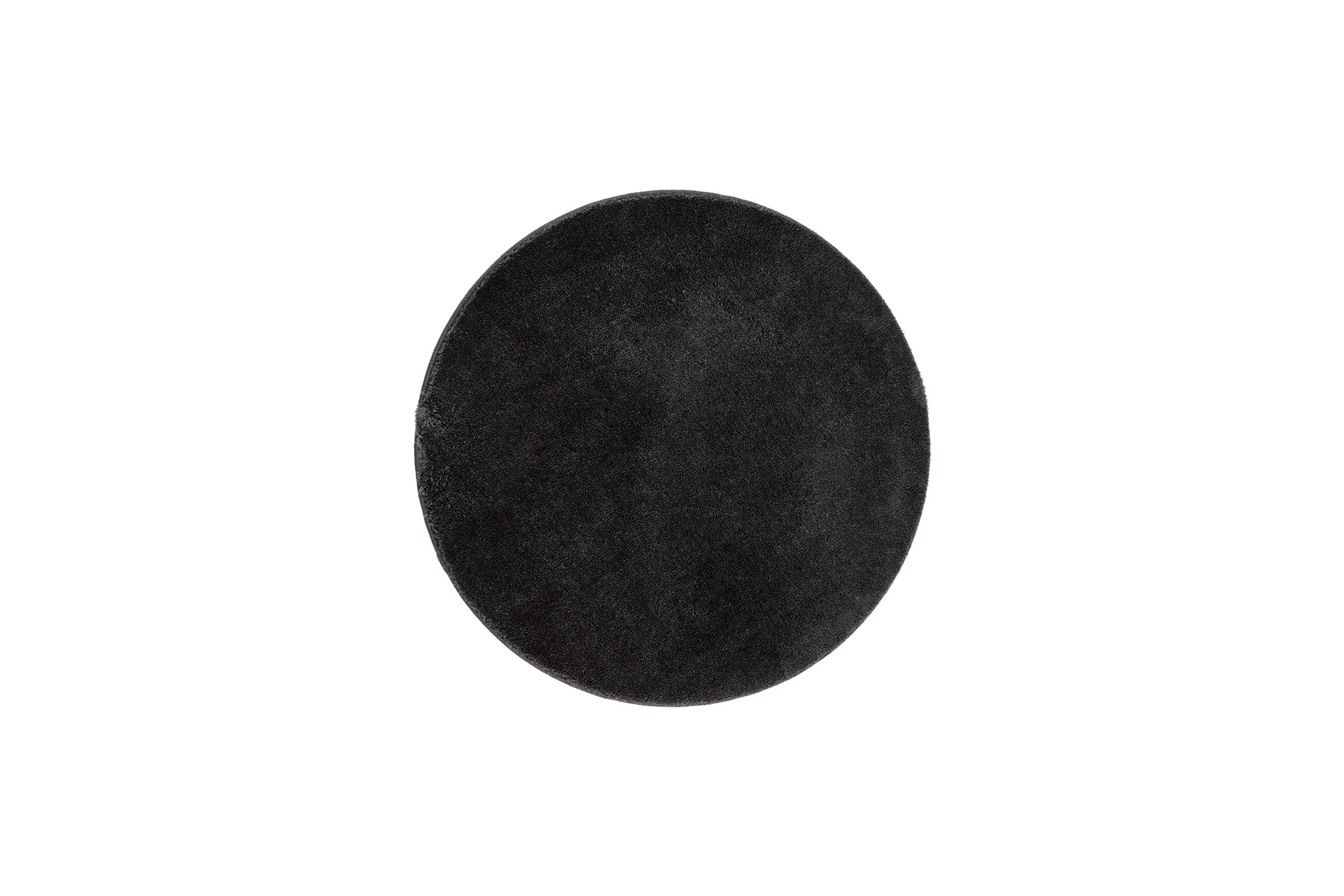 Cozy Ryamatta 200 cm Rund Svart
