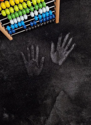 Cozy Ryamatta 200x290 cm Rektangulär - Svart - Textil & mattor - Matta - Modern matta - Ryamatta