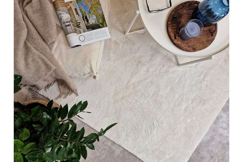 Cozy Ryamatta 60x120 cm Rektangulär - Vit - Textil & mattor - Matta - Modern matta - Ryamatta