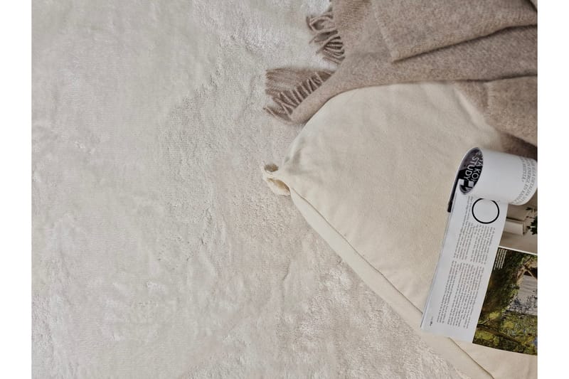 Cozy Ryamatta 60x120 cm Rektangulär - Vit - Textil & mattor - Matta - Modern matta - Ryamatta
