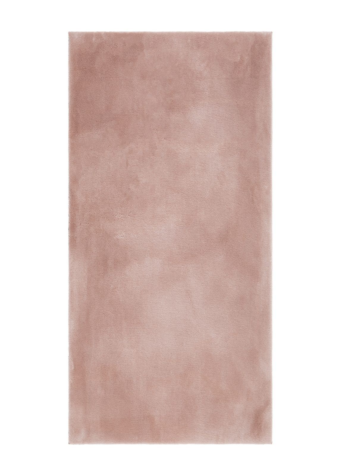 cozy ryamatta 60x120 cm rektangulär - rosa
