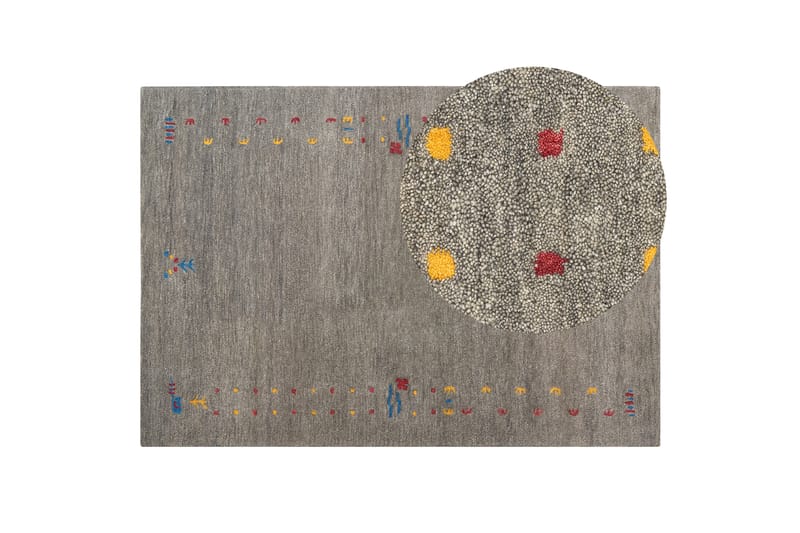 Ryamatta Seymen 160x230 cm - Grå - Textil & mattor - Matta - Modern matta - Ryamatta