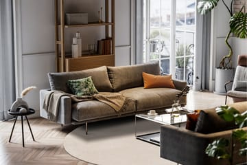 Sheraton Ryamatta Rund 120 cm - Creme - Textil & mattor - Matta - Modern matta - Ryamatta