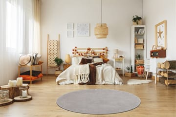 Sheraton Ryamatta Rund 120 cm - Silver - Textil & mattor - Matta - Modern matta - Ryamatta