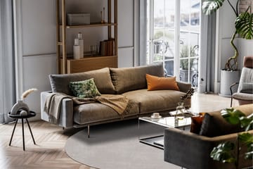 Sheraton Ryamatta Rund 120 cm - Silver - Textil & mattor - Matta - Modern matta - Ryamatta