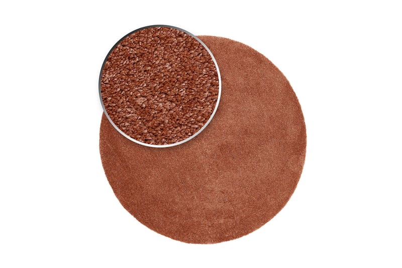 Sheraton Ryamatta Rund 160 cm - Terracotta - Textil & mattor - Matta - Modern matta - Ryamatta