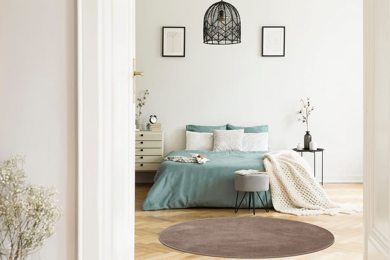Sheraton Ryamatta Rund 240 cm - Linne - Textil & mattor - Matta - Modern matta - Ryamatta