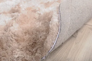 Shiva Ryamatta Rund 200 cm - Champagne - Textil & mattor - Matta - Modern matta - Ryamatta