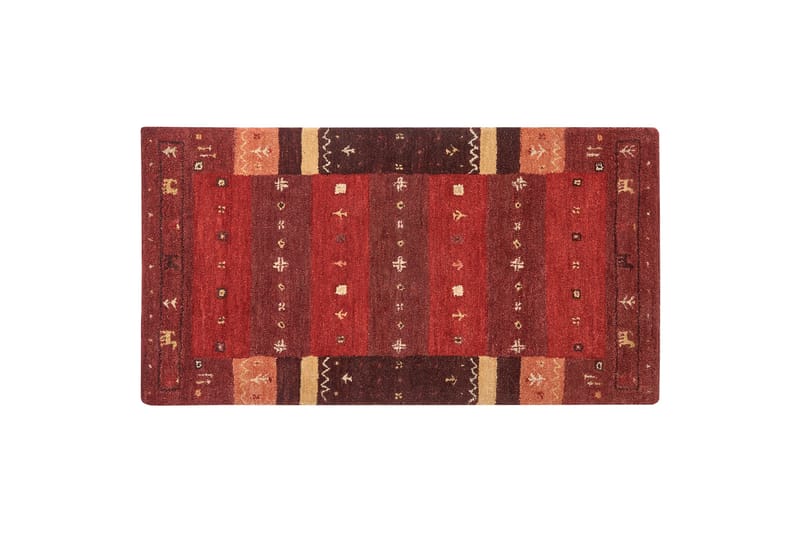 Ryamatta Sinanli 80x150 cm - Röd - Textil & mattor - Matta - Modern matta - Ryamatta