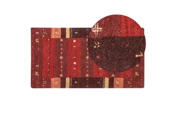Ryamatta Sinanli 80x150 cm - Röd - Textil & mattor - Matta - Modern matta - Ryamatta