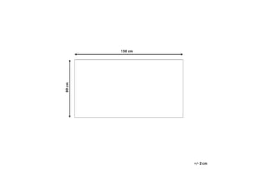 Ryamatta Synopa 80x150 cm - Svart/Vit - Textil & mattor - Matta - Modern matta - Ryamatta