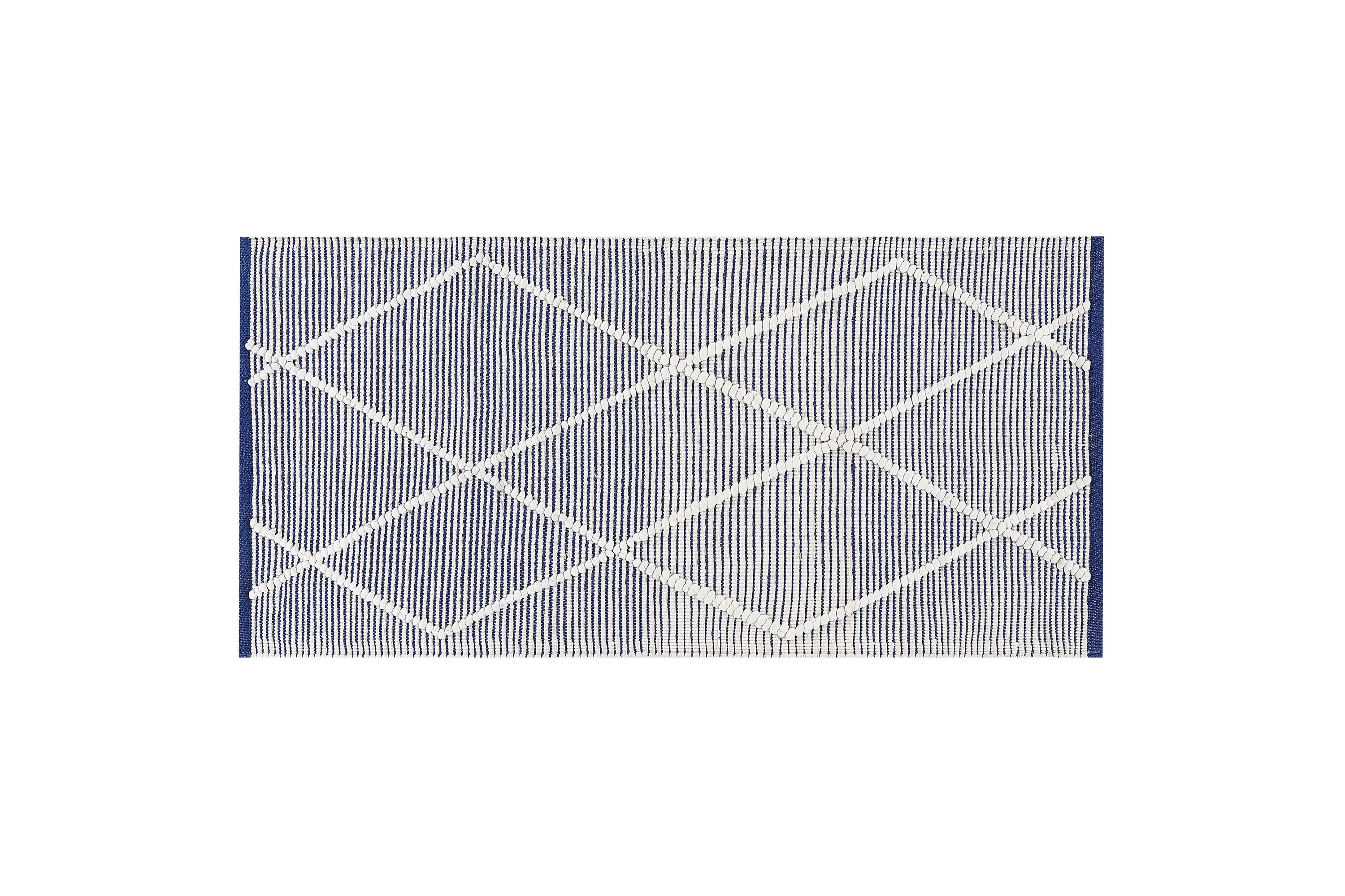 ryamatta synopa 80x150 cm - svart/vit