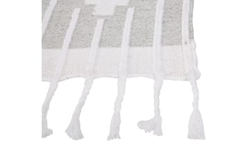 Ryamatta Tabiat 160x230 cm - Svart/Vit - Textil & mattor - Matta - Modern matta - Ryamatta