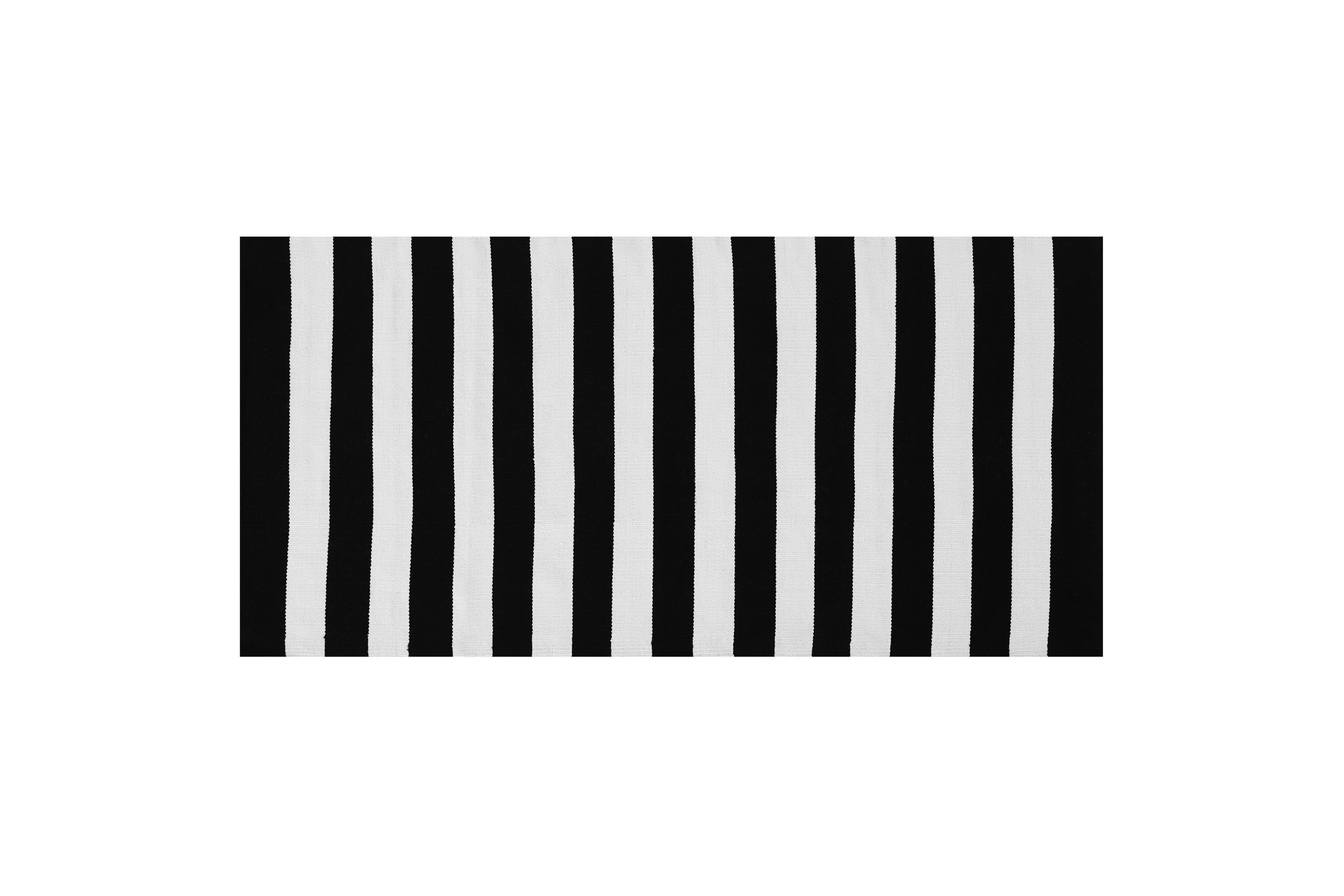 ryamatta tavas 80x150 cm - svart/vit