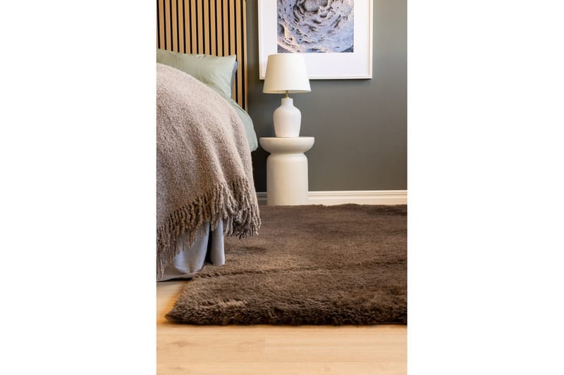 Ryamatta Teddybear - 160x230 cm, Chocolate - Textil & mattor - Matta - Modern matta - Ryamatta