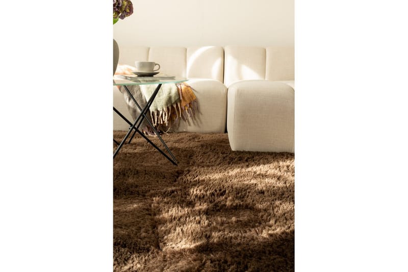 Ryamatta Teddybear - 160x230 cm, Chocolate - Textil & mattor - Matta - Modern matta - Ryamatta