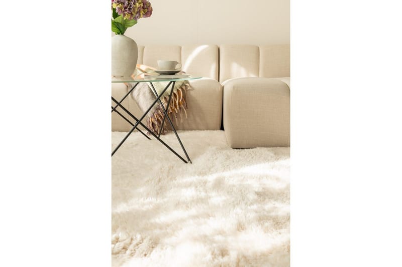 Ryamatta Teddybear - 160x230 cm, Creme - Textil & mattor - Matta - Modern matta - Ryamatta