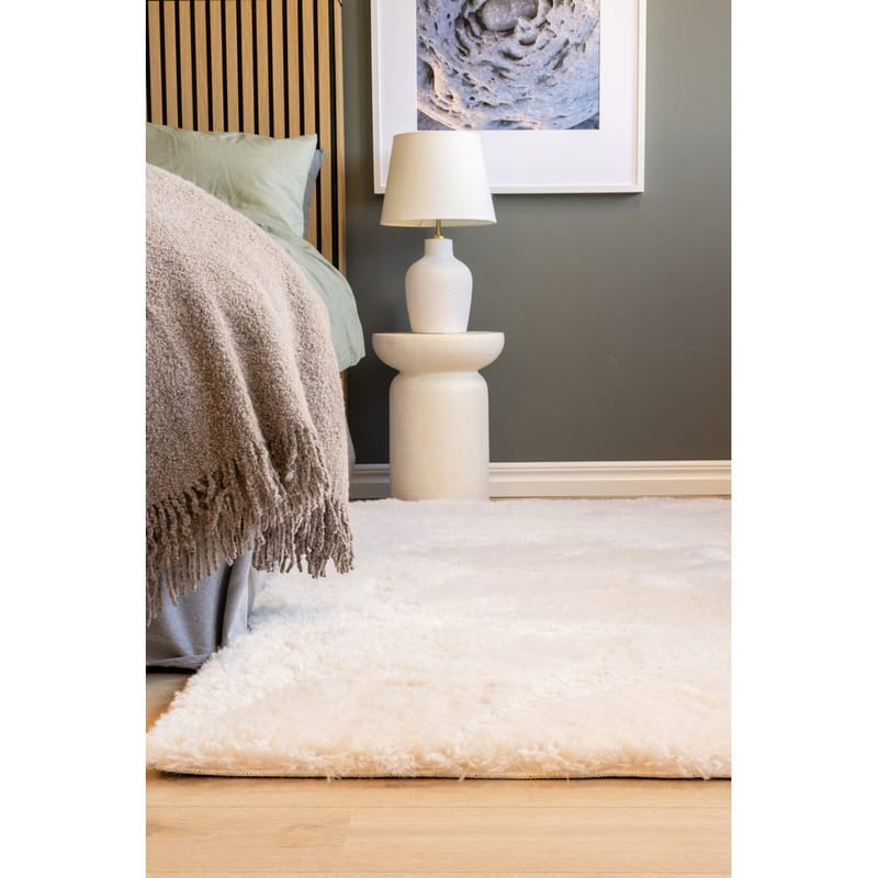 Ryamatta Teddybear - 160x230 cm, Creme - Textil & mattor - Matta - Modern matta - Ryamatta