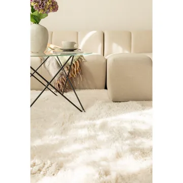 Ryamatta Teddybear - 160x230 cm, Creme - Textil & mattor - Matta - Modern matta - Ryamatta