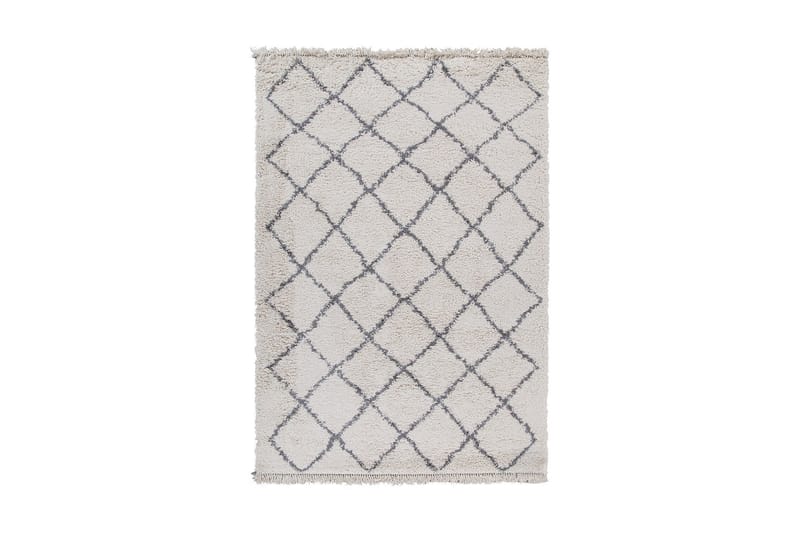 Ryamatta Tribe A 160x230 cm Beige/Svart - Ryamatta