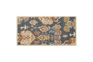 Ryamatta Umurlu 80x150 cm Kvadratisk - Grå - Textil & mattor - Matta - Modern matta - Ullmatta