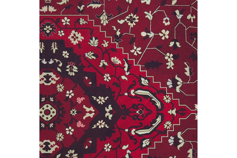 Ryamatta Vadkadam 80x240 cm - Röd - Textil & mattor - Matta - Modern matta - Ryamatta