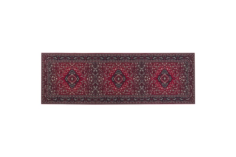 Ryamatta Vadkadam 80x240 cm - Röd - Textil & mattor - Matta - Modern matta - Ryamatta