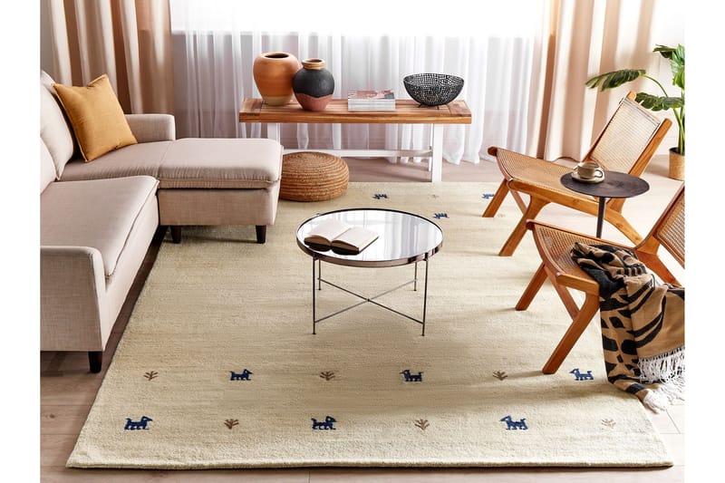 Ryamatta Yali 200x300 cm - Beige - Textil & mattor - Matta - Modern matta - Ryamatta