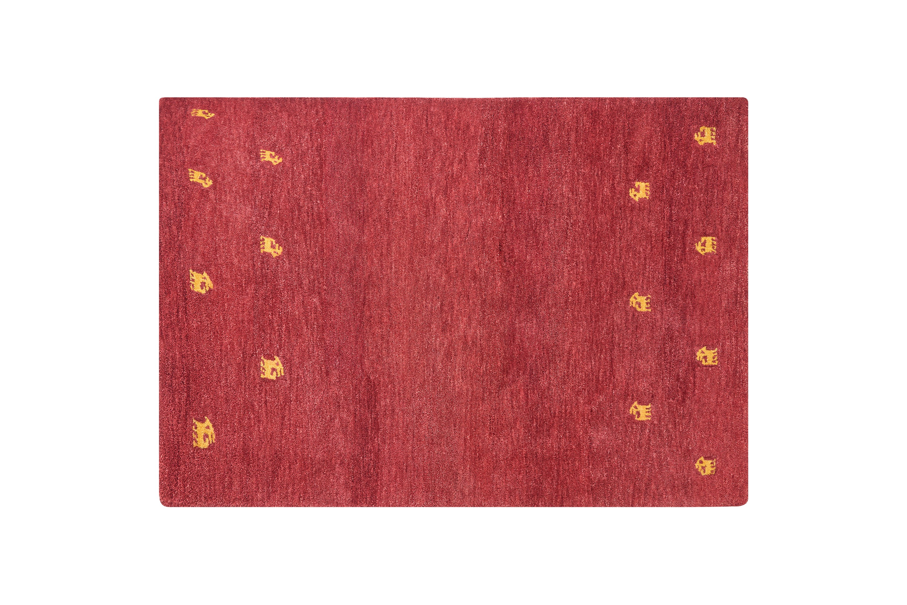 ryamatta yarali 160x230 cm - röd