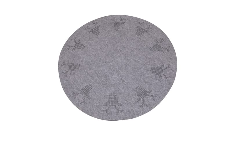Ryamatta Peace Ø100 Rund - Ljusgrå - Textil & mattor - Matta - Modern matta - Ryamatta