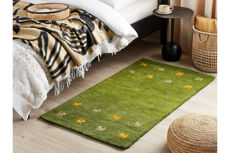 Ryamatta Pincarca 80x150 cm - Grön - Textil & mattor - Matta - Modern matta - Ryamatta