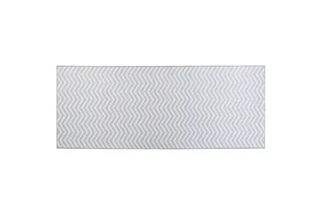 Saikheda Gångmatta 80x200 cm - Svart/Vit - Textil & mattor - Matta - Modern matta - Gångmatta