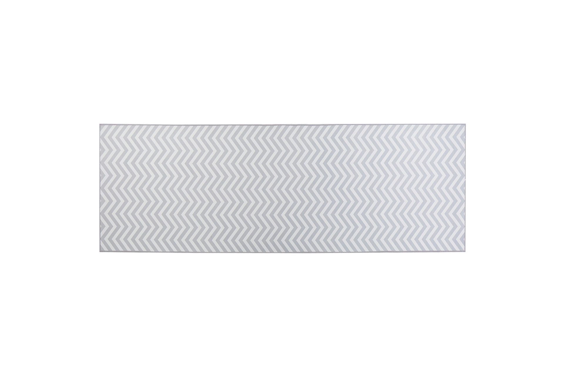 saikheda gångmatta 70x200 cm - svart/vit