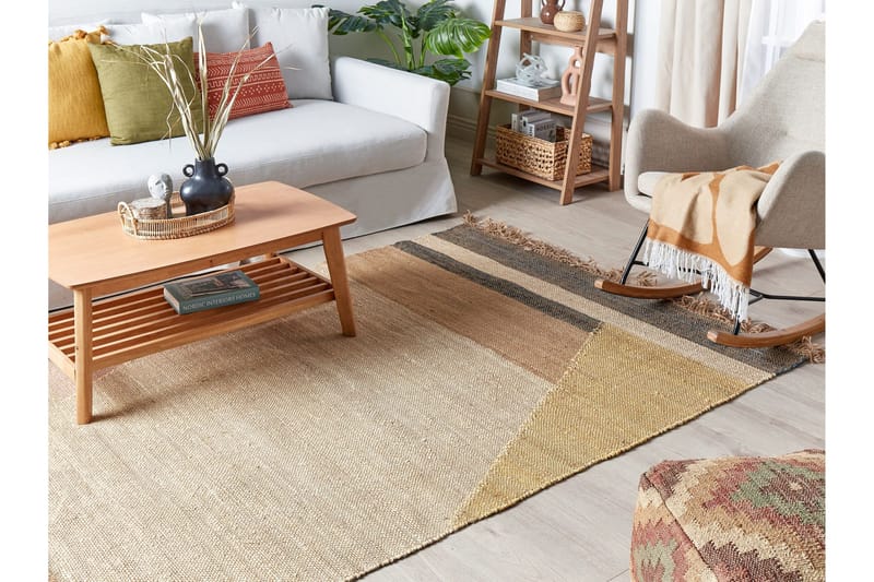 Samlar Jutematta 140x200 cm - Brun - Textil & mattor - Matta - Modern matta - Jutematta & hampamatta