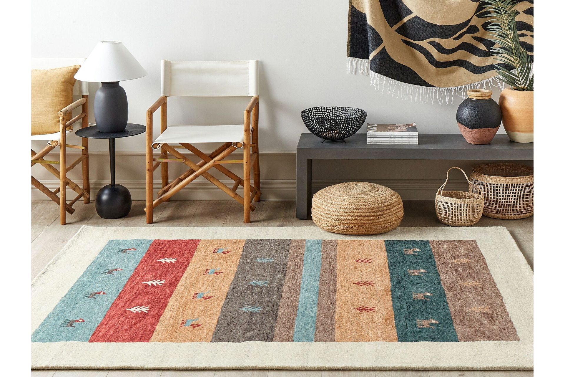 Sarilar Ryamatta 160x230 cm - Röd
