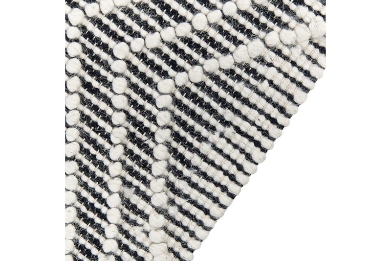 Savuca Ullmatta 160x230 cm - Svart/Vit - Textil & mattor - Matta - Modern matta - Ullmatta