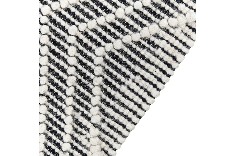 Savuca Ullmatta 160x230 cm - Svart/Vit - Textil & mattor - Matta - Modern matta - Ullmatta