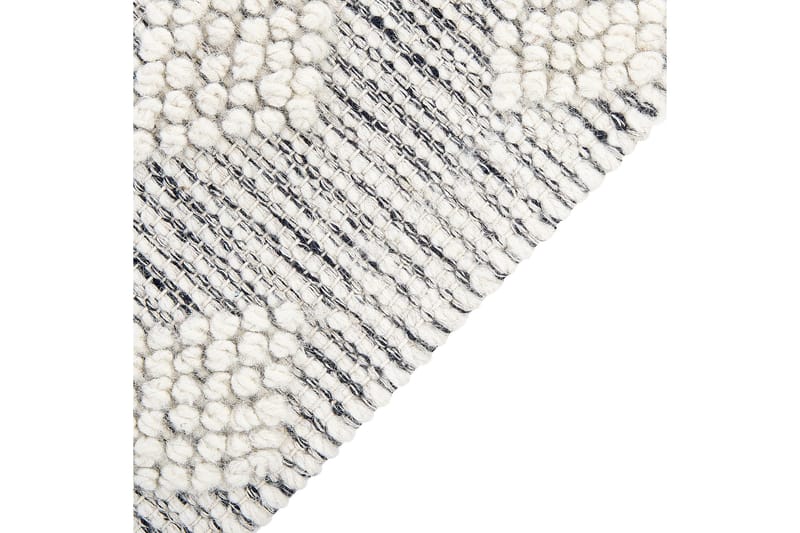 Savur Ullmatta 160x230 cm - Svart/Vit - Textil & mattor - Matta - Modern matta - Ullmatta