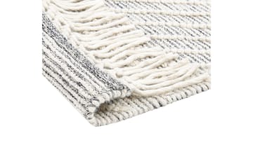 Savur Ullmatta 160x230 cm - Svart/Vit - Textil & mattor - Matta - Modern matta - Ullmatta