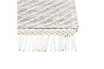 Savur Ullmatta 160x230 cm - Svart/Vit - Textil & mattor - Matta - Modern matta - Ullmatta